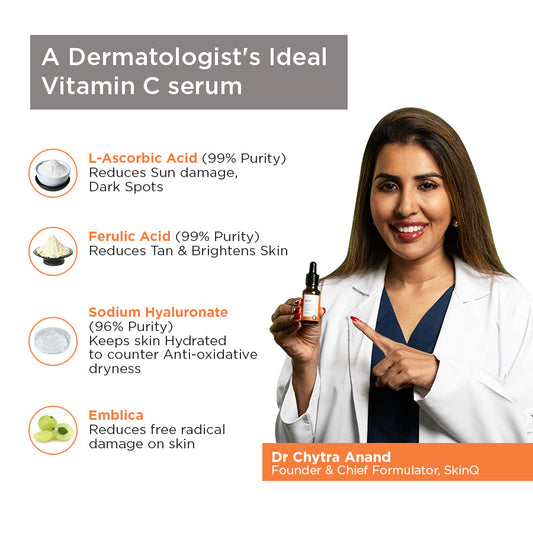 Dermatalogist recommended Vitamin C Serum