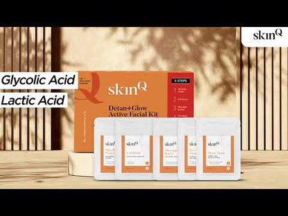 Detan+Glow Active Facial Kit - Anti Tan & Anti Pigmentation Facial Kit