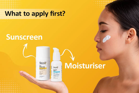 Sunscreen Or Moisturiser - Which One Comes First?