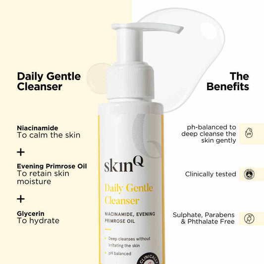 Sun Protect Ultra Light Gel SPF 40 PA++++ with Vitamin C & Daily Gentle Cleanser FREE - SkinQ