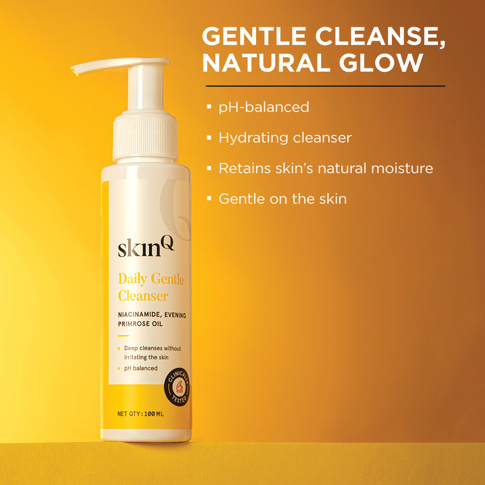 Sun Protect Ultra Light Gel SPF 40 PA++++ with Vitamin C & Daily Gentle Cleanser FREE - SkinQ