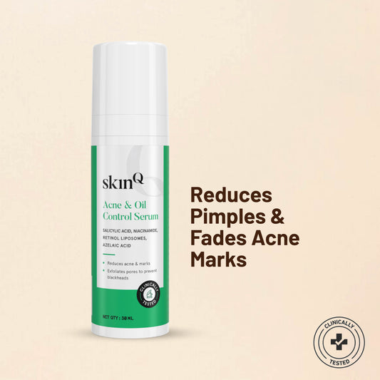 Acne & Oil Control Serum | Serum For Acne Prone Skin | Clinically tested Salicylic Acid Serum with Niacinamide