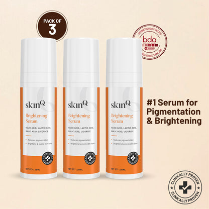 Brightening Serum for Glowing Skin: Clears Pigmentation and Dark Circles | Best Serum for Pigmentation | Best Kojic Acid Serum