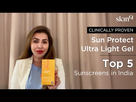 SkinQ Sun Protect Gel SPF 40 - Certified Broad Spectrum Protection